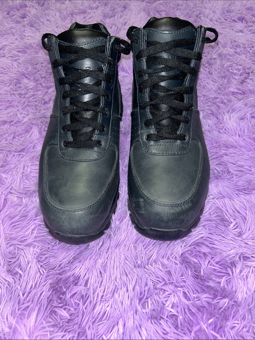 Nike Air Max Goadome ACG Men's Black High-Top Waterproof Leather Boots